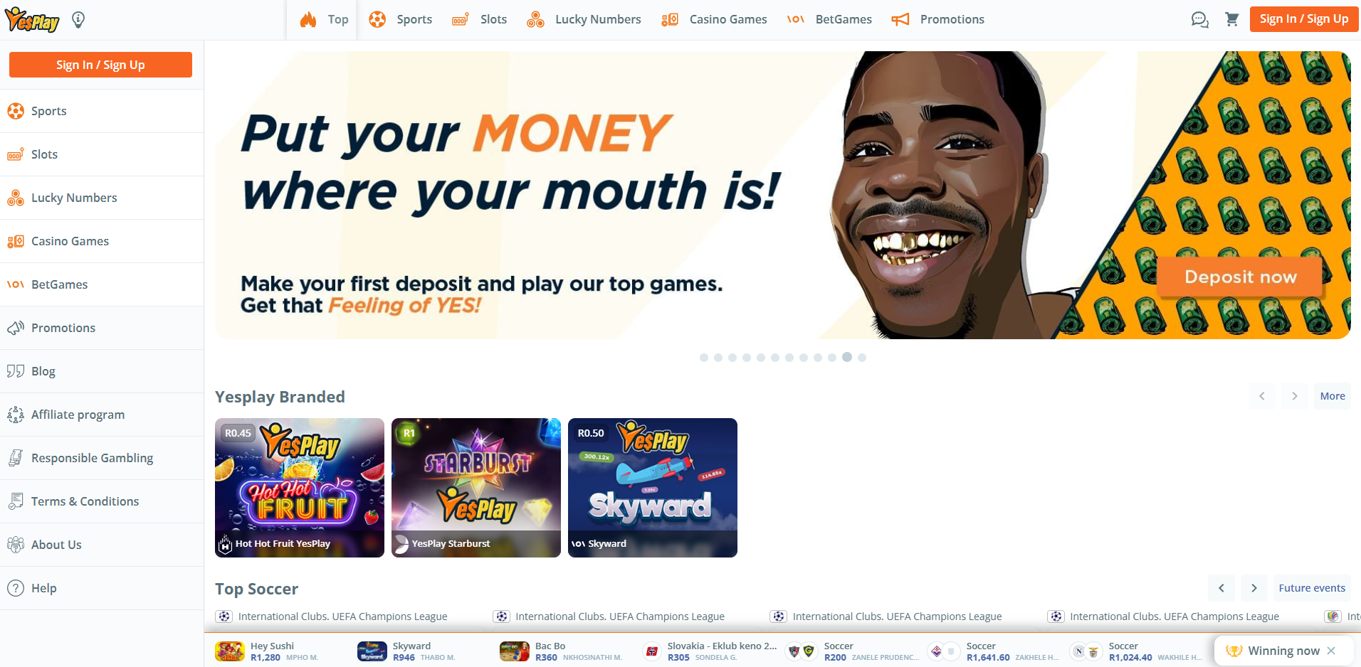 YesPlay Screenshot WC